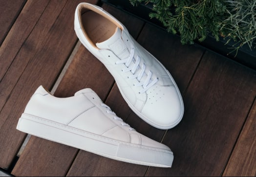 How to Keep Your White Leather Sneakers So Fresh and Clean